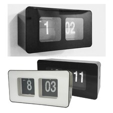 2x Retro Auto Flip Clock