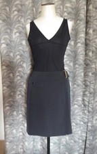 PABLO Gérard Darel Jupe Noire courte  portefeuille  T 38 PARFAIT ETAT