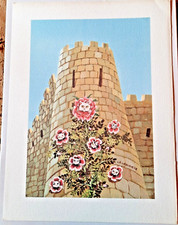 MADY DE LA GIRAUDIERE Lithographie couleur. Chats et tour. Ed. Grésivaudan 1992