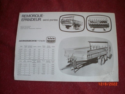 Ancien prospectus - ancien,
