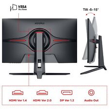 KOORUI Ecran PC Gaming 27 144Hz, Dalle VA, Résolution WQHD (2560 X 1440), 1MS, D