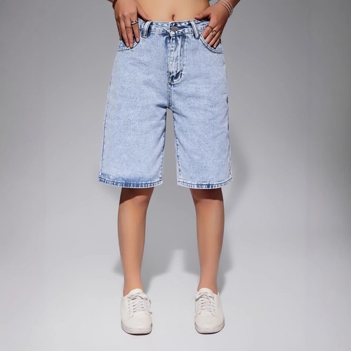 Short jean femme - short,
