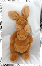 Doudou Peluche Kangourou Et