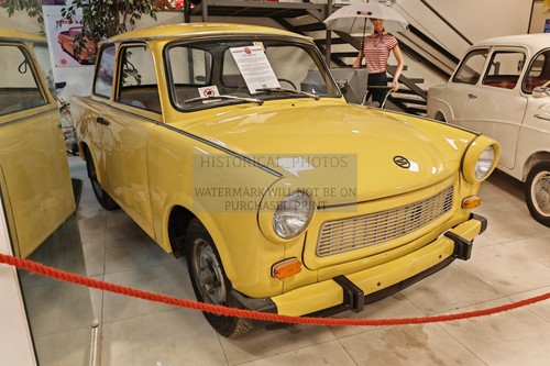 Yellow trabi classic car malta - yellow,