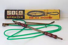 Pulvérisateur SOLO pompe en laiton avec jet et tuyau époque milieu XXème