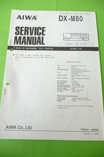 Service manuel instructions - service, d'instructions