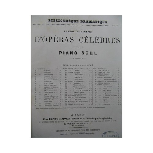Donizetti les martyrs - g.,