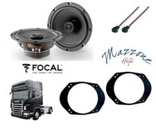 Set Haut Parleur Focal ACX-165 pour Scania Série R Tous les Modèles Fiche Portes