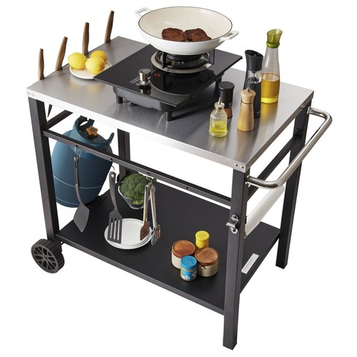 Vevor desserte plancha chariot - vevor,