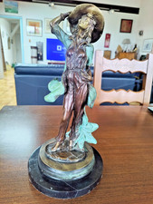 sculpture bronze statue femme