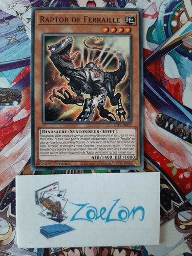 Raptor de ferraille - yu-gi-oh!,