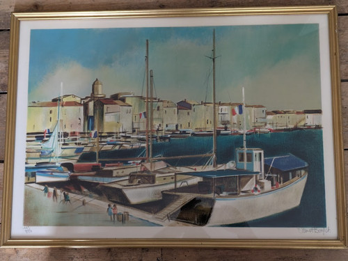 Lithographie robert vernet - ,