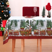 Nappe De Noël 6 Places Housse