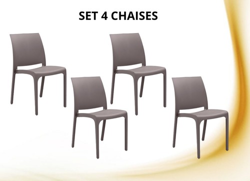 Set chaises volga - 4,