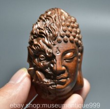 2.2" Rare Old Chinese Boxwood