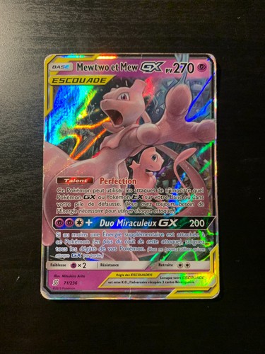 Carte pokémon mewtwo - pokémon, et