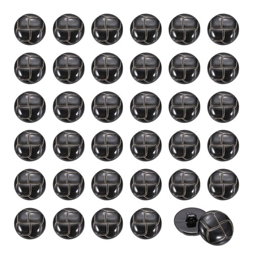 50pcs boutons style cuir - boutons,