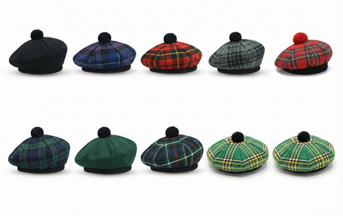 Bonnet tartan tam shanter - bonnet,