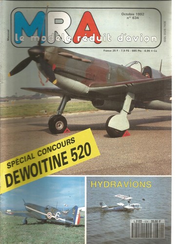 Mra 634 spec dewoitine 520 - mra,