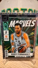 2024-25 Donruss Euroleague Rudy Fernandez Net Marvels Silver Press Proof