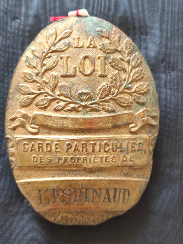 Plaque métier vènerie - de,