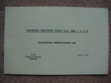 WW2 Dated British 9mm Sten