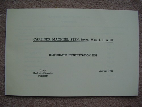 Ww2 dated british 9mm sten - 9mm,