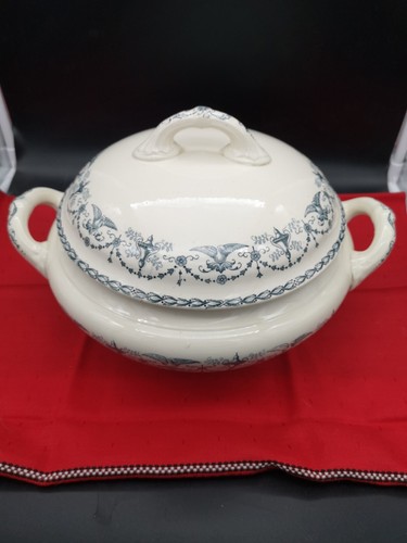 Soupière ancienne faïence - ancienne,