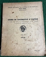 Cours de LOCOMOTIVE A VAPEUR