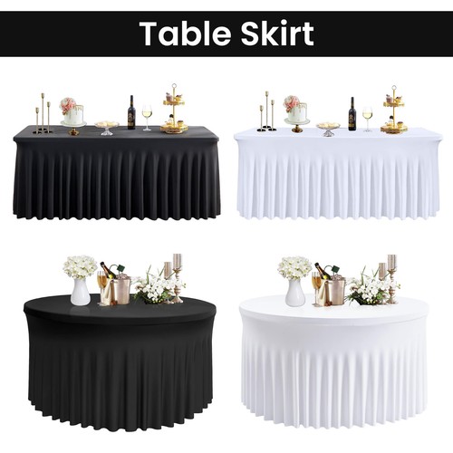 Spandex extensible table jupe - spandex,