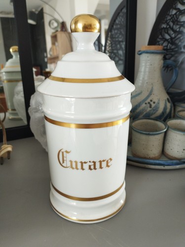 Pot apothicaire curare - pot,