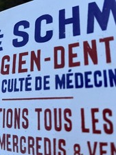 plaque émaillée ancienne