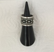 BAGUE ETHNIQUE EN ARGENT/ ANNEES 1940/1950