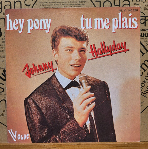 45t johnny hallyday vol - hallyday,