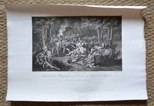 Grande Gravure XVIIIème -