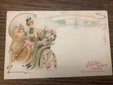 CPA publicité gaufrette Olibet