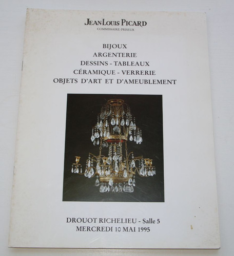 Catalogue vente 1995 drouot - catalogue,