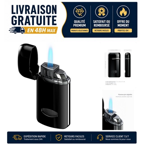 Briquet tempête gaz - briquet, à