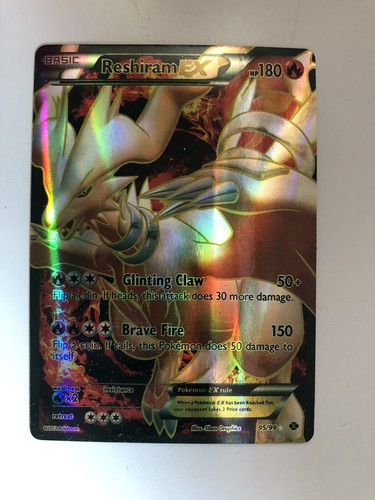 Reshiram full art 2012 - reshiram,