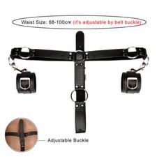 Leather Handcuff Arms Bondage