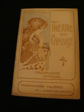 Programme Belle Époque « l’Enfant chérie », « La rivale » début 1900
