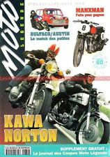MOTO LEGENDE  60 KAWASAKI 500 Mach 3 Zephyr 750 NORTON 88 BULTACO TSS SUZUKI GS