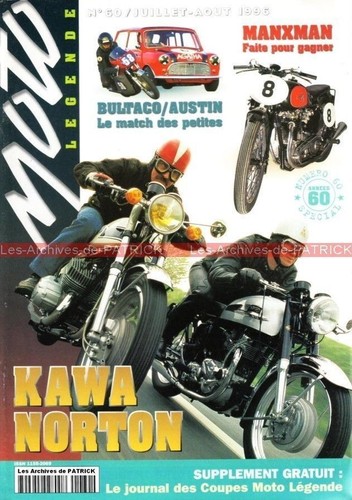 Moto legende kawasaki - legende,
