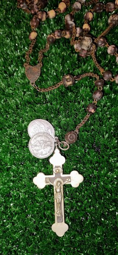 Grand chapelet ancien avec - , 2