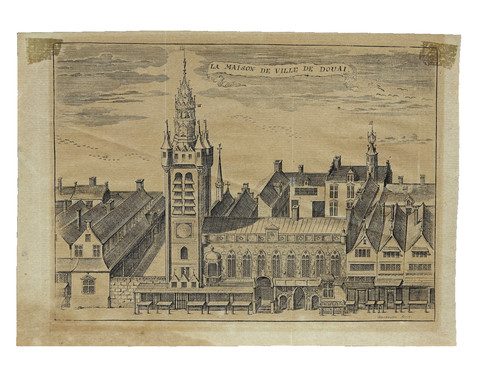 Gravure ancienne harrewijn - ancienne, j.