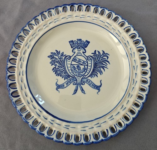 Assiette ancienne - assiette, de