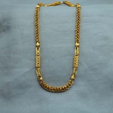 Collier chaîne en or 22