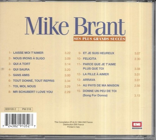 Mike brant le meilleur - cd,