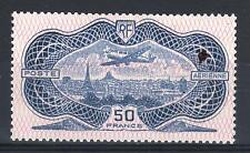 FRANCE AERIEN 15 " AVION CAUDRON SIMOUN 50F BURELAGE ROSE " NEUF x TB SIGNE M840