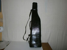 Etui à fusil de chasse ancien année1950 dit "jambon" carton et cuir